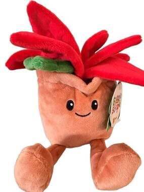 Giggle Scape Poinsettia Plush Toy